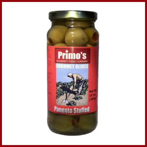 Primo's Pimento Stuffed Olives